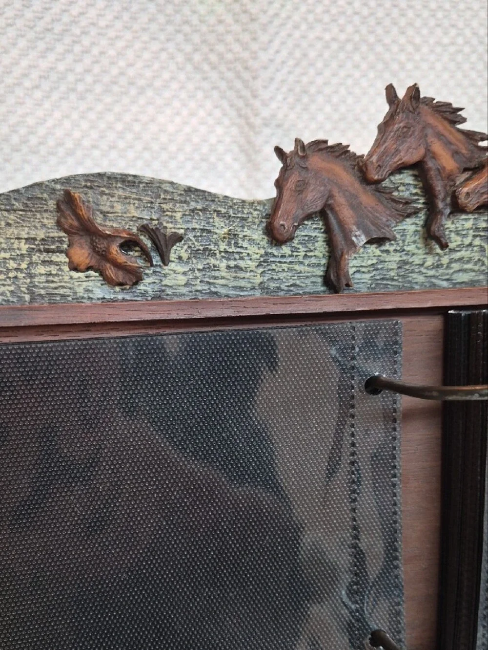 Equestrian Horse Themed Photo Album / Display Wooden